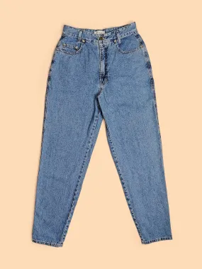 90's MAC High Waist Jeans Tapered Leg - size M-L ( 28 waist)