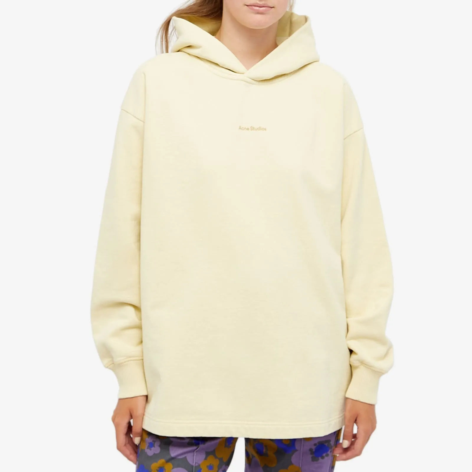 Acne Studios  |Sweat Street Style Long Sleeves Plain Cotton Oversized Logo