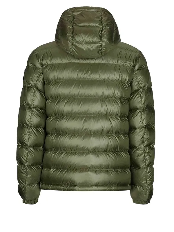 Add Green Quilted Down Jacket