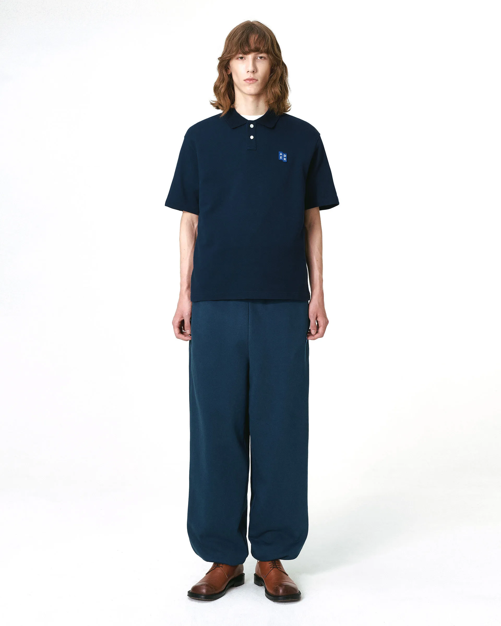 ADERERROR  |Button-down Unisex Street Style Plain Cotton Short Sleeves