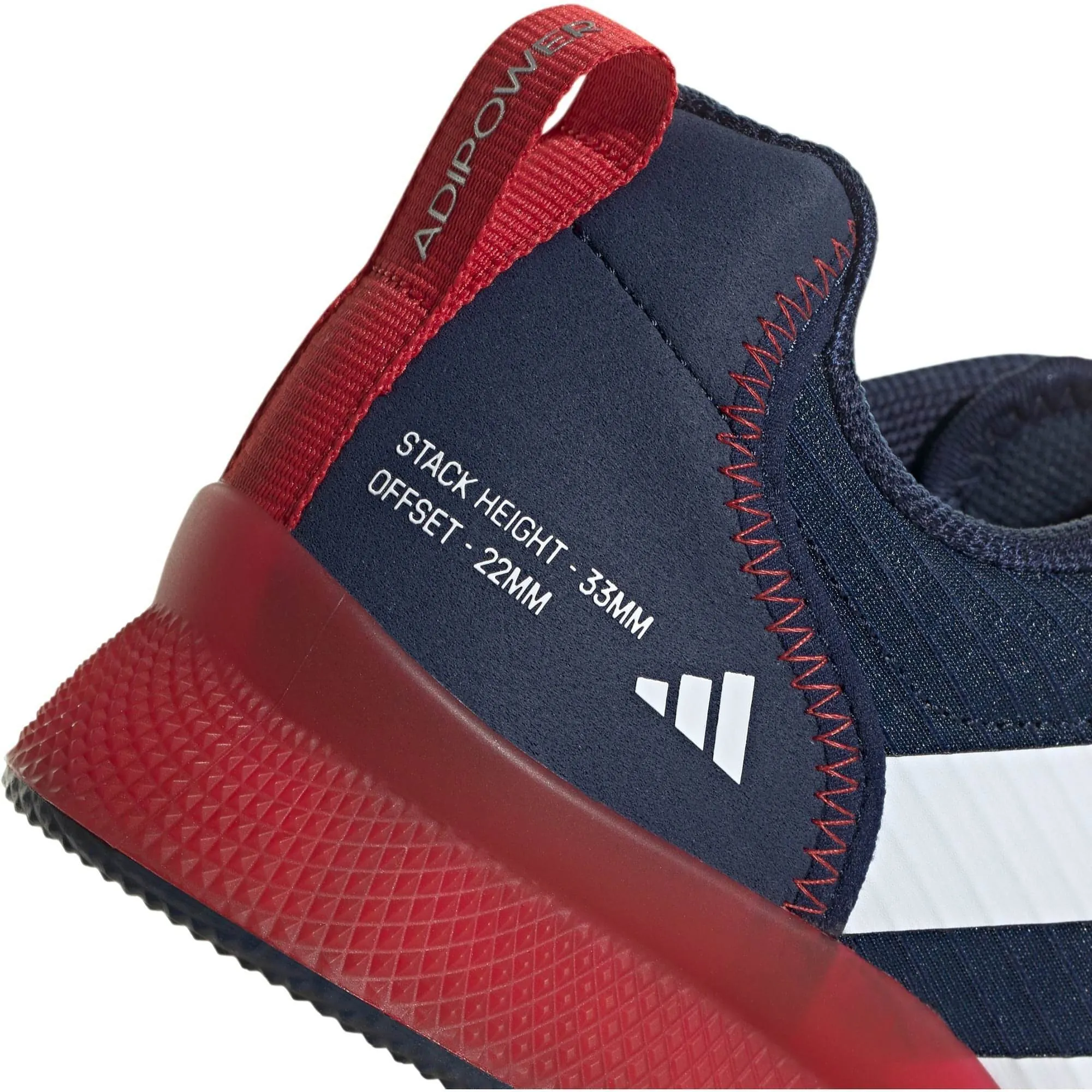 adidas Adipower 3 Weightlifting Shoes - Navy