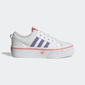 Adidas Juniors Nizza Platform Shoes GZ3547