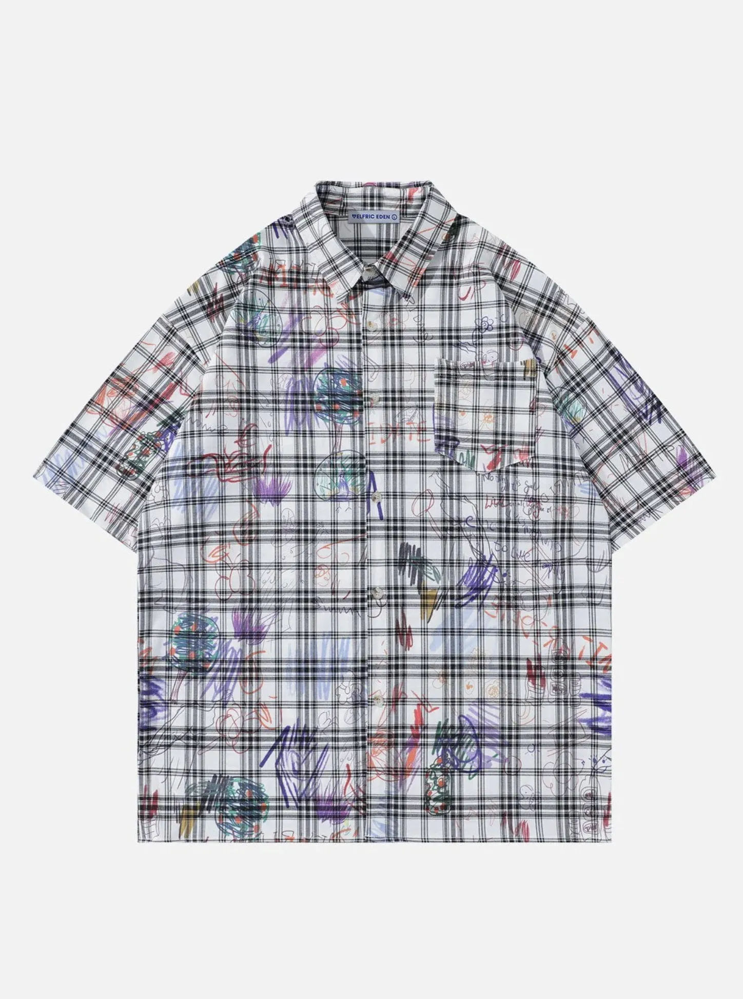 Aelfric Eden  |Button-down Other Plaid Patterns Unisex Street Style