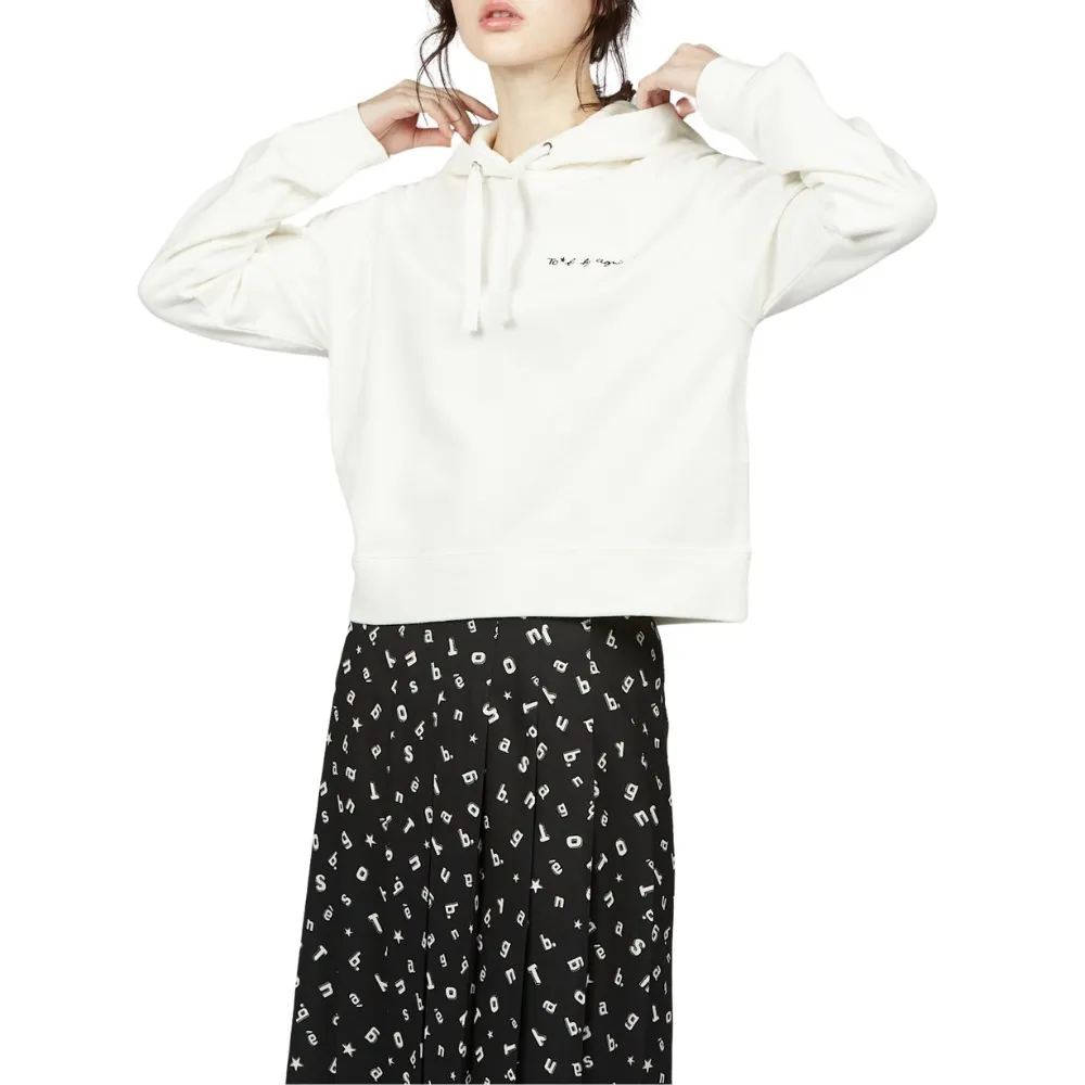 Agnes b  |Street Style Long Sleeves Plain Cotton Logo