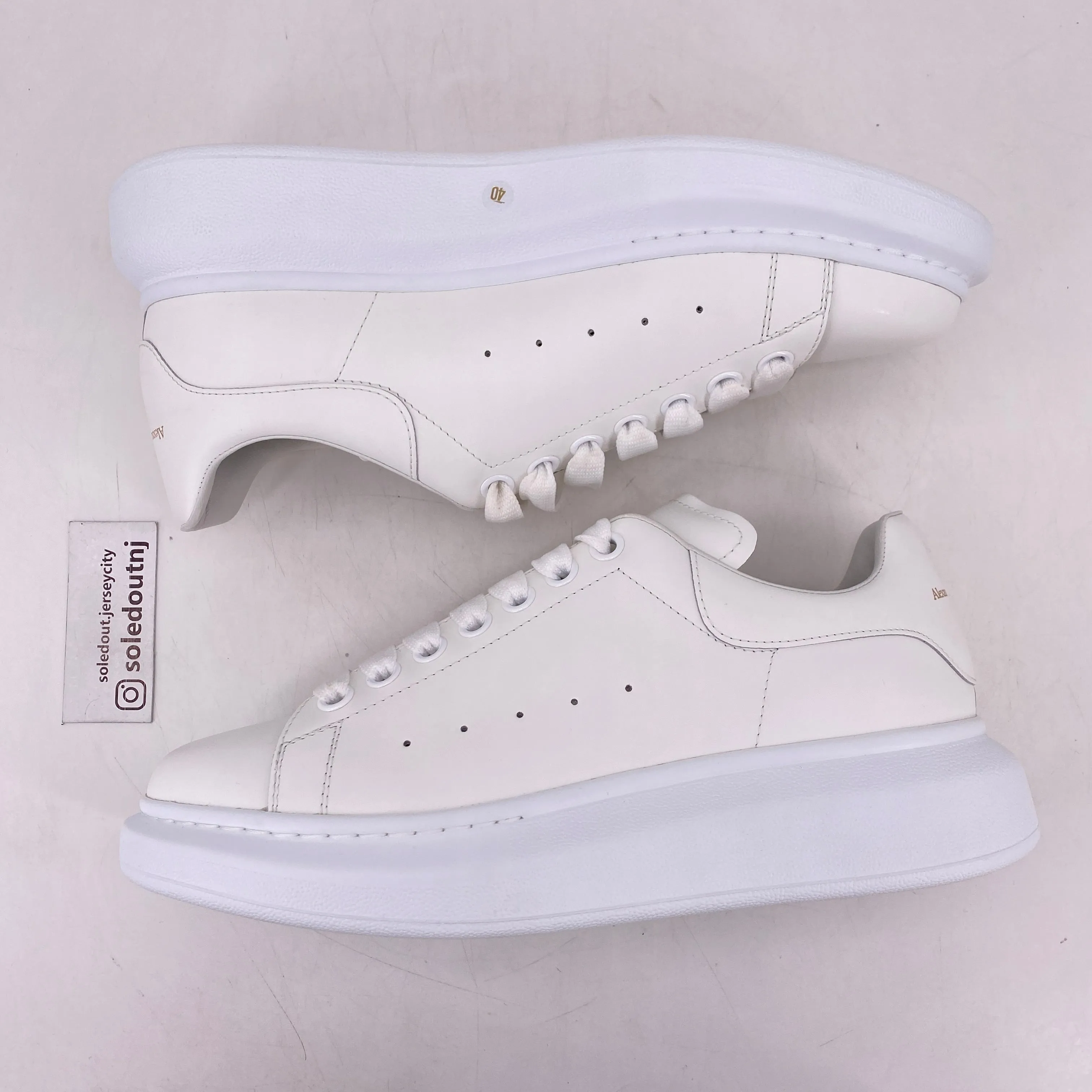 Alexander McQueen Oversized Sneaker White  New Size 40