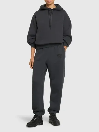 Alexander Wang  |Unisex Blended Fabrics Street Style Long Sleeves Plain