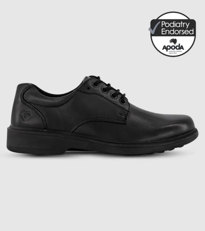 alpha riley senior boys school shoes