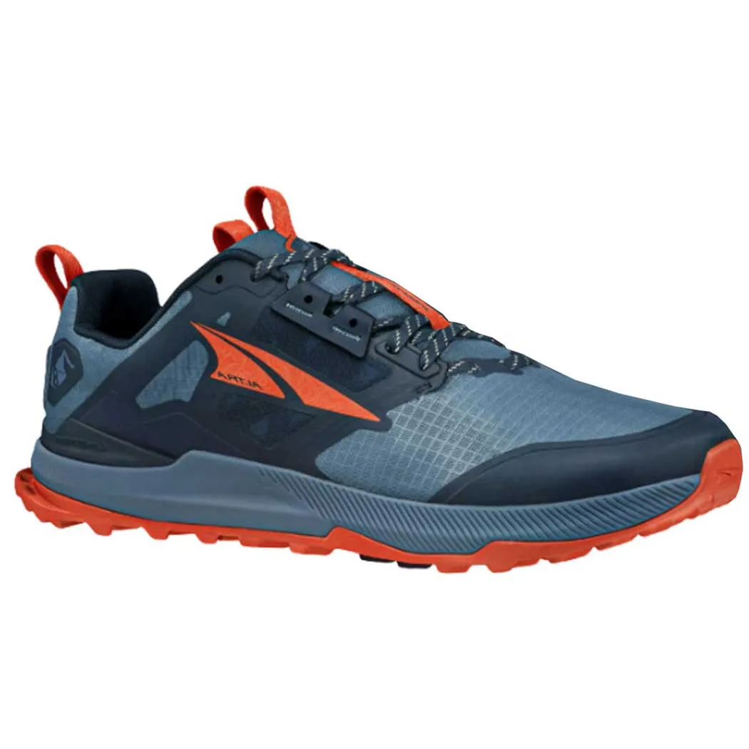 Altra Lone Peak 8 Athletic Sneaker Blue/ Orange (Men's)