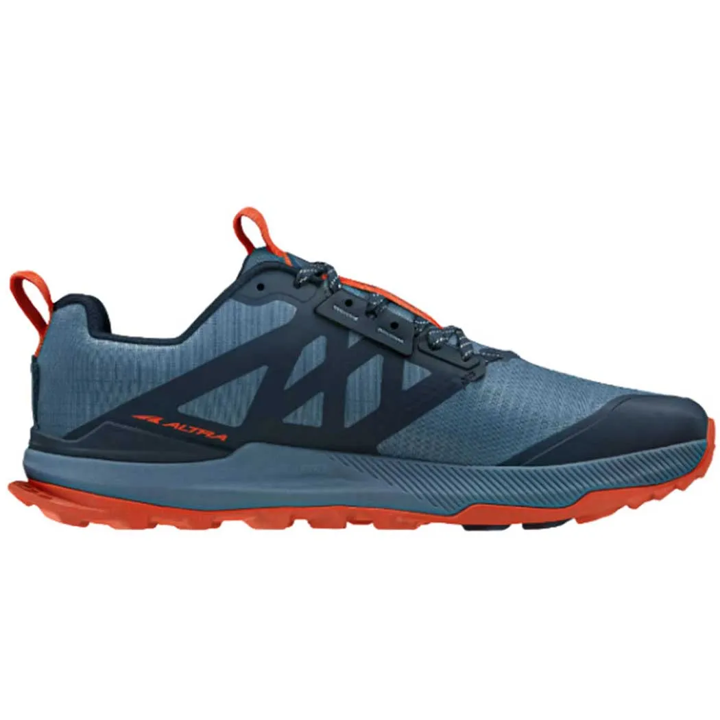 Altra Lone Peak 8 Athletic Sneaker Blue/ Orange (Men's)