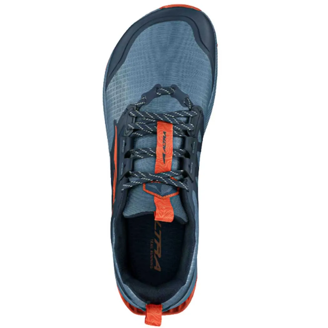 Altra Lone Peak 8 Athletic Sneaker Blue/ Orange (Men's)