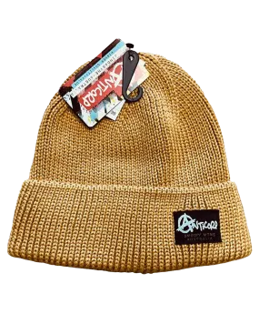 Anticorp Turn Up Beanie - Gold