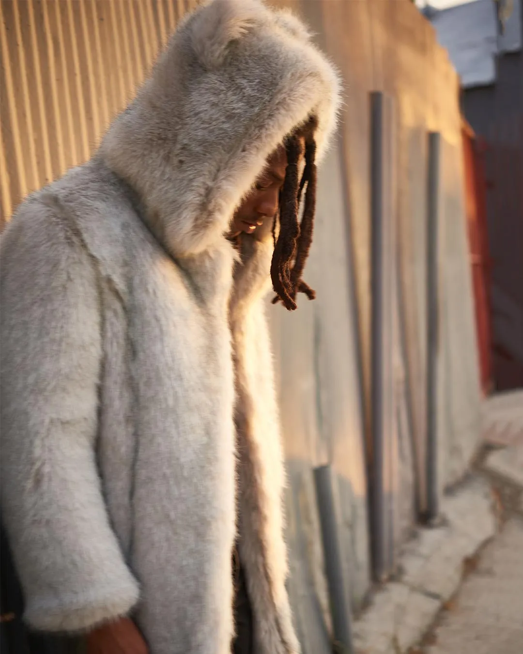 Arctic Wolf Luxe Classic Faux Fur Coat | Men's