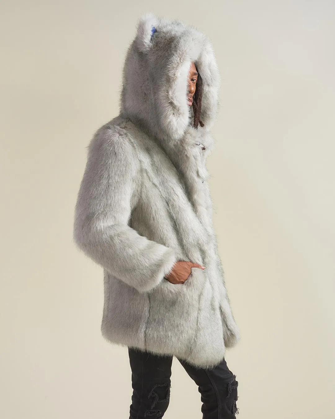 Arctic Wolf Luxe Classic Faux Fur Coat | Men's