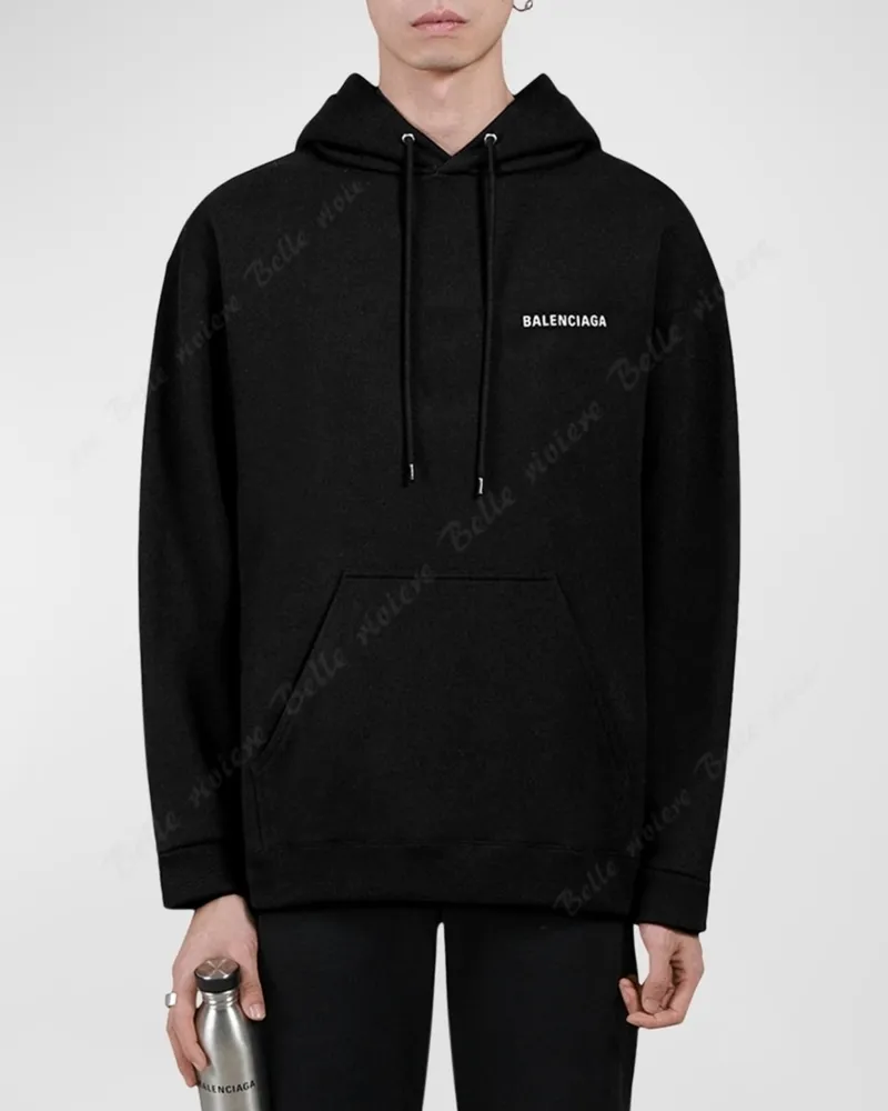 BALENCIAGA  |Unisex Street Style Long Sleeves Oversized Logo Luxury