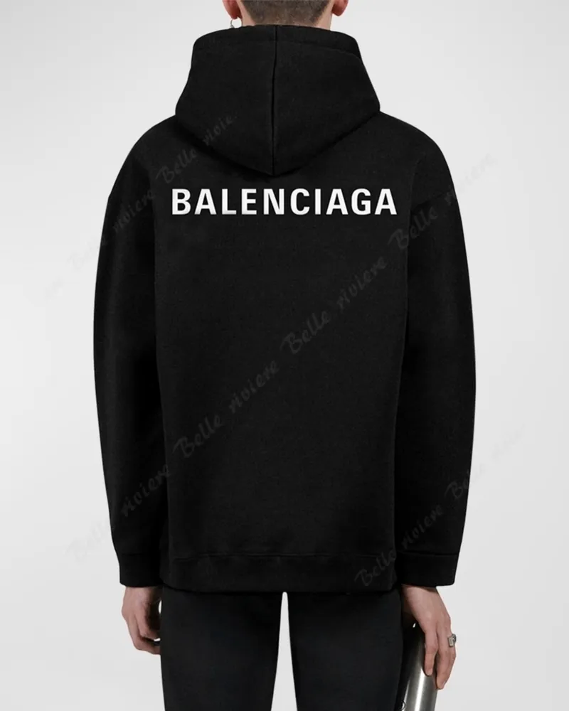 BALENCIAGA  |Unisex Street Style Long Sleeves Oversized Logo Luxury