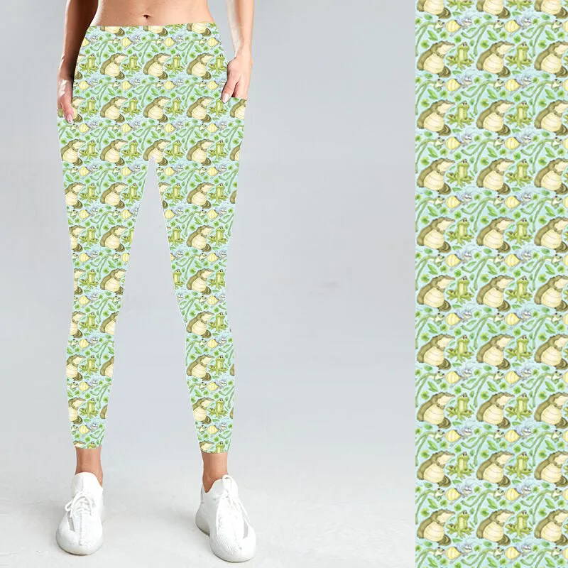 Bayou Friends with Side Pocket Leggings