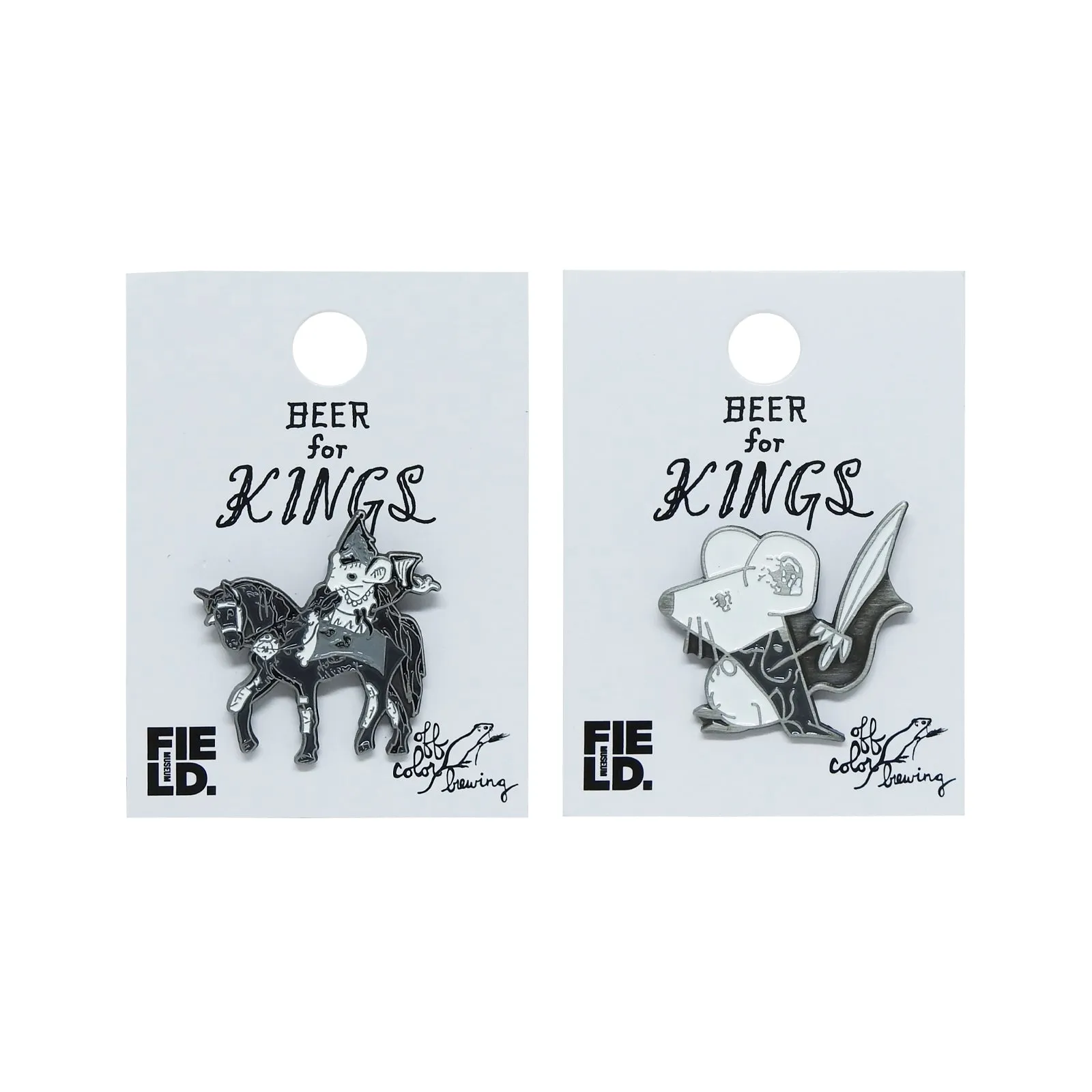 Beer for Kings Lapel Pin Bundle