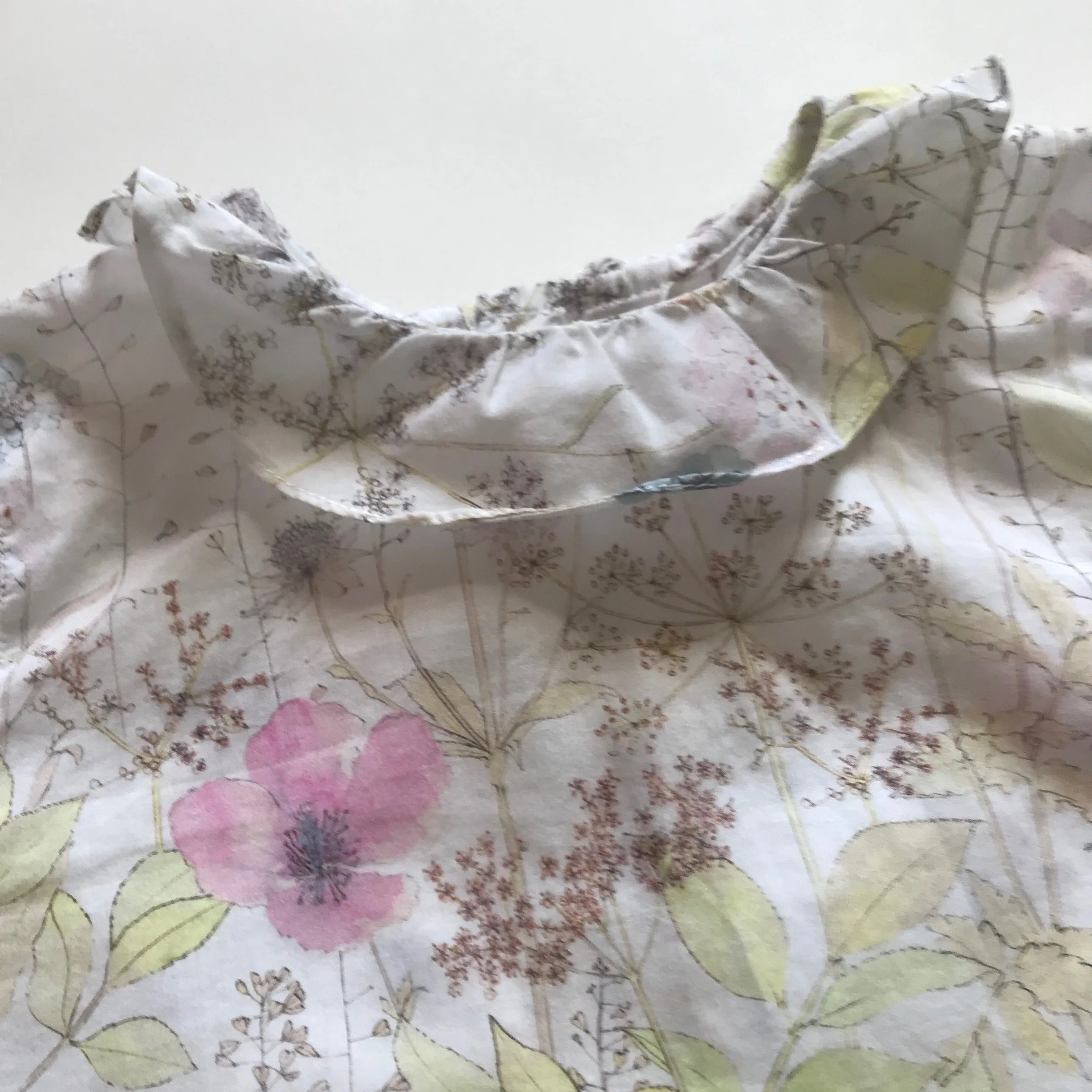 Bonpoint Floral Print Blouse With Collar