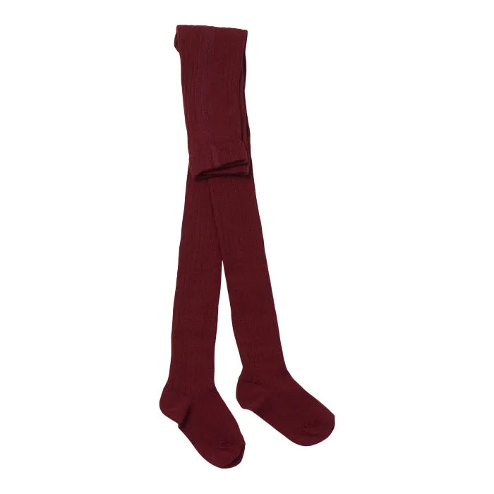 Bonton Child Tights Ruby Red