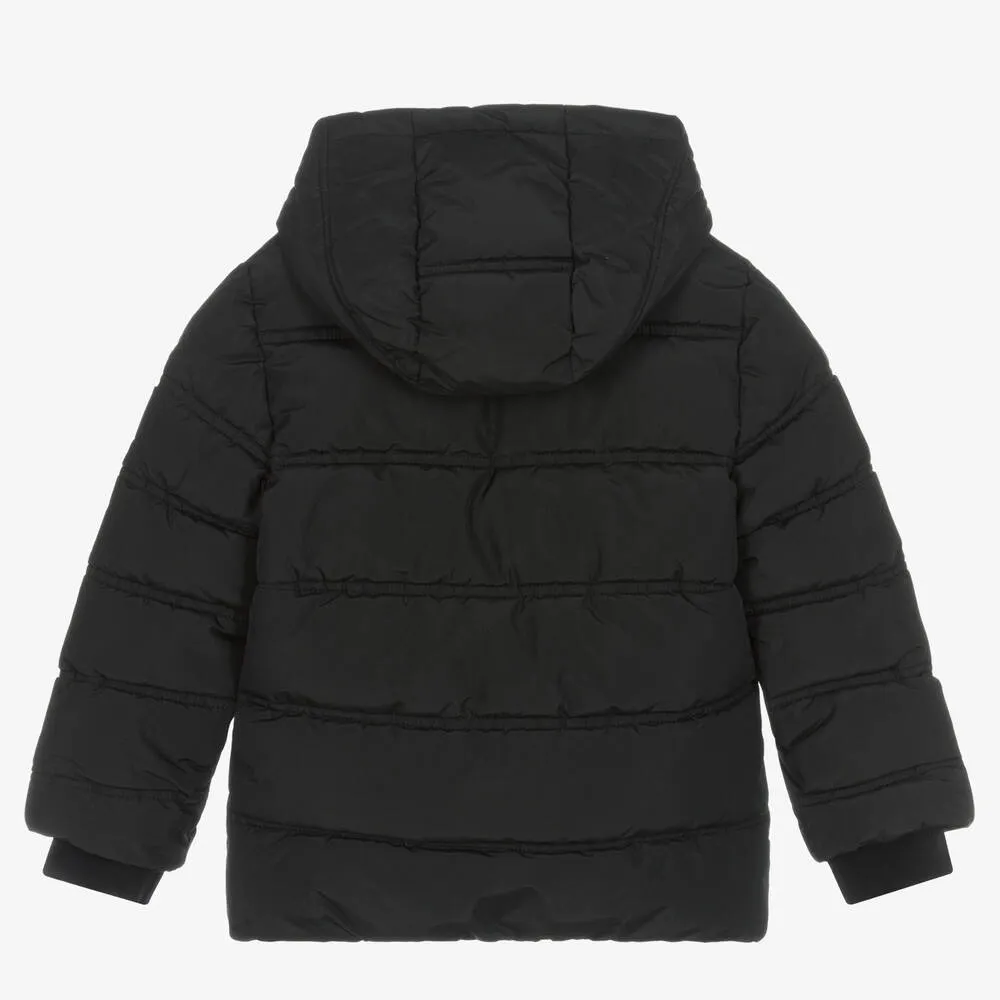 Boys Black Puffer Jacket