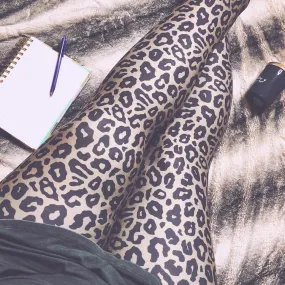 Brown Leopard Soft Leggings