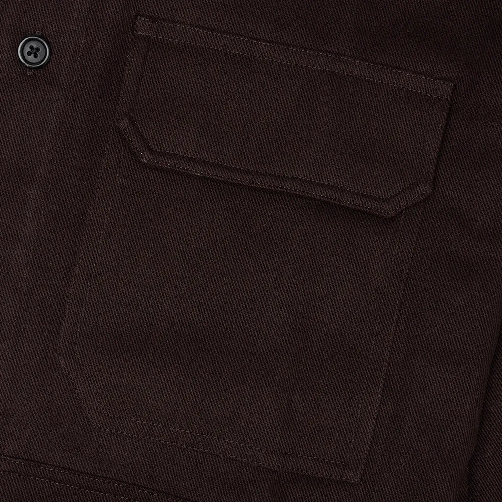 Brushed Twill Shirt - Fig