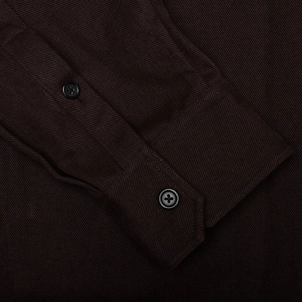 Brushed Twill Shirt - Fig