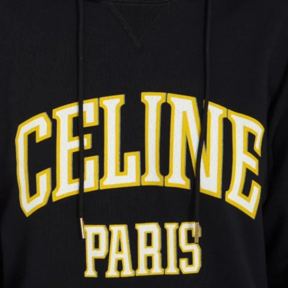 CELINE  |Street Style Long Sleeves Plain Cotton Oversized Logo