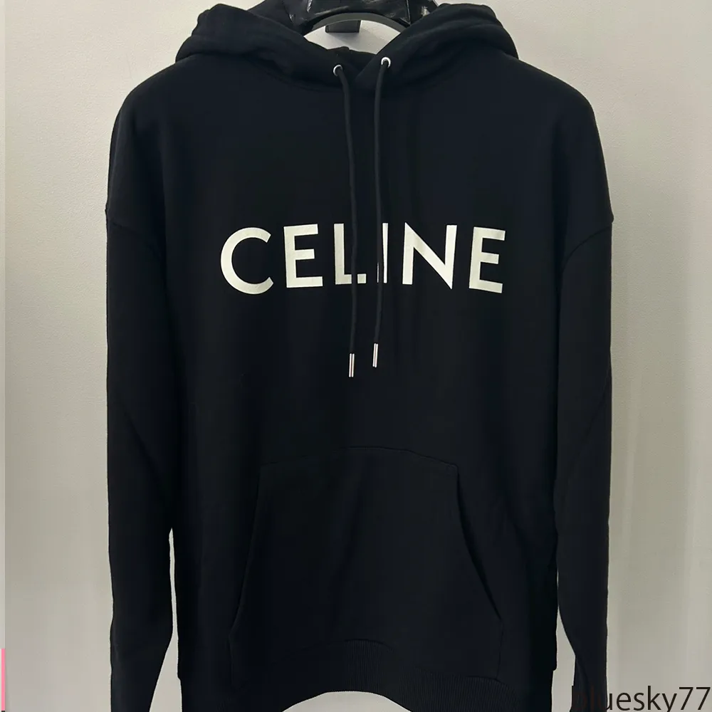 CELINE  |Unisex Street Style Long Sleeves Plain Cotton Fringes