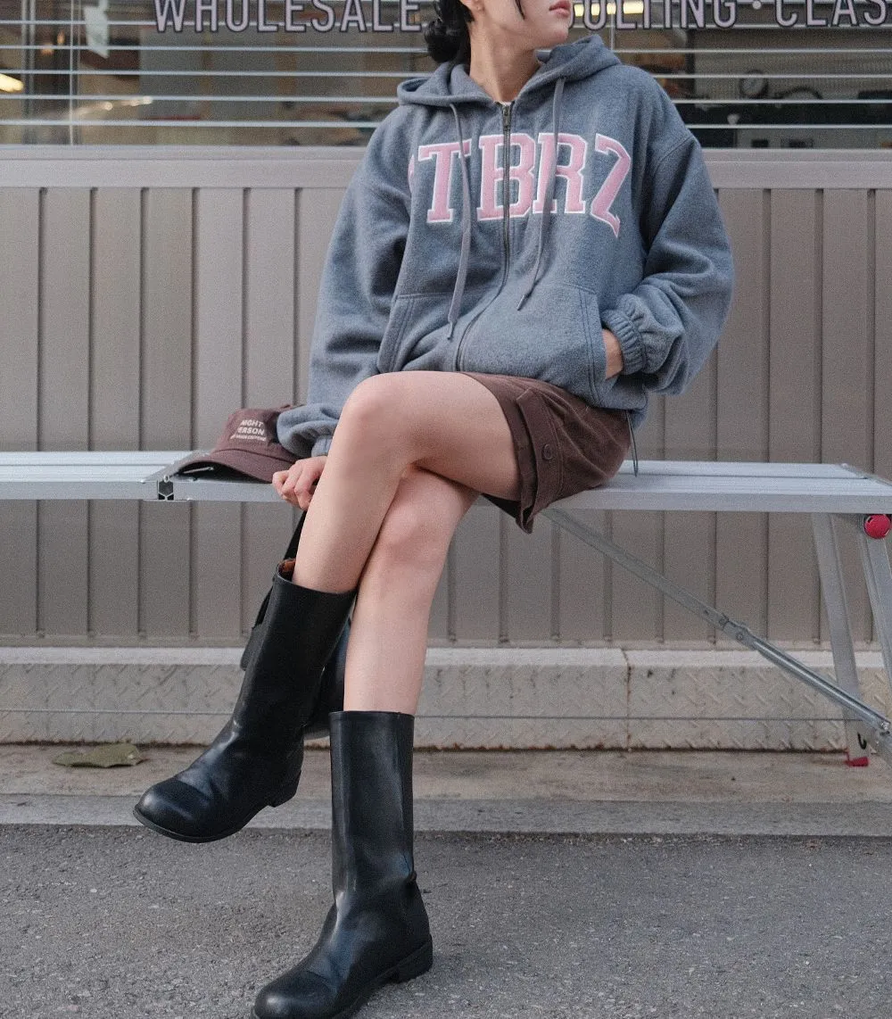 citybreeze  |Unisex Street Style Long Sleeves Oversized Logo