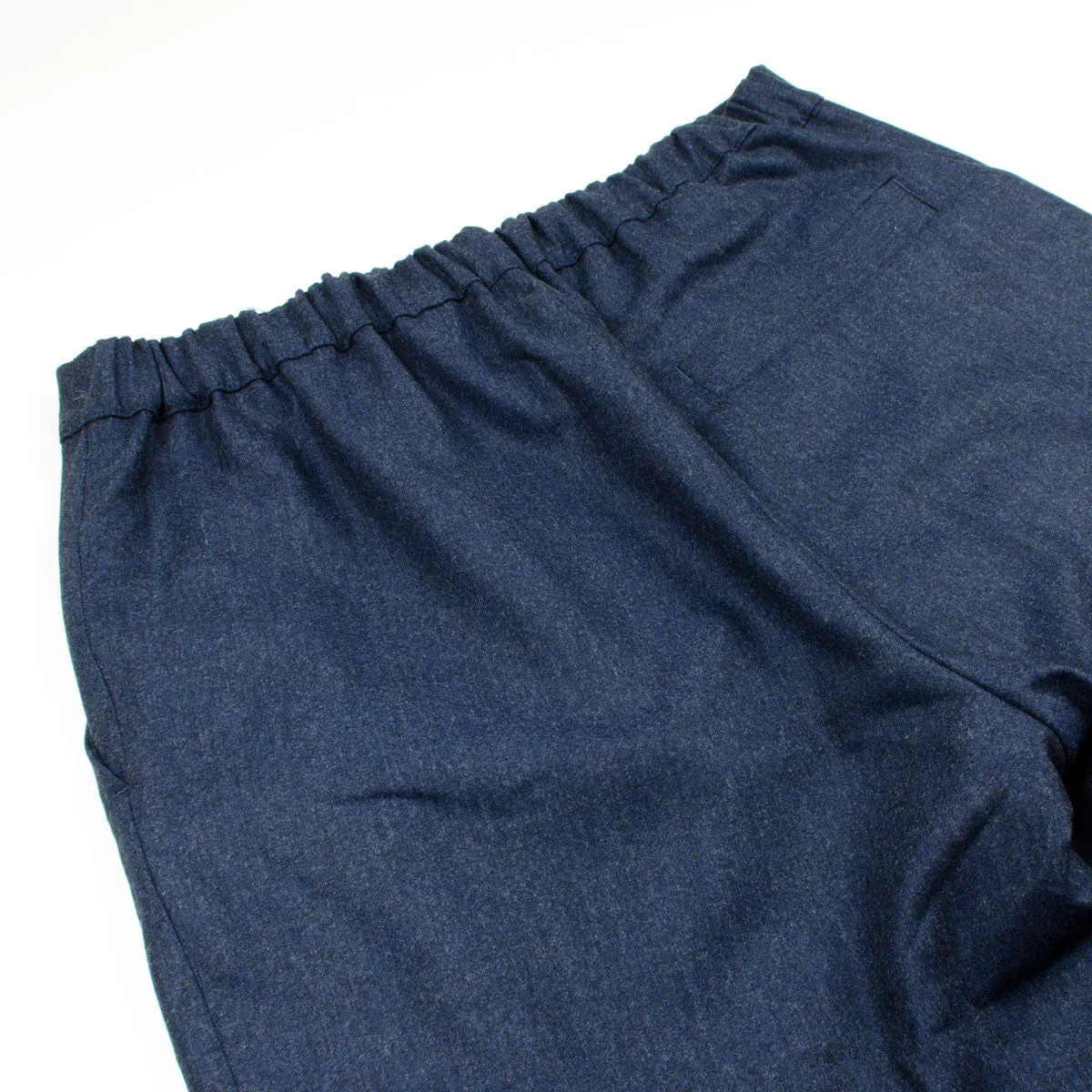 Coltesse - Natan Wool Trousers - Blue