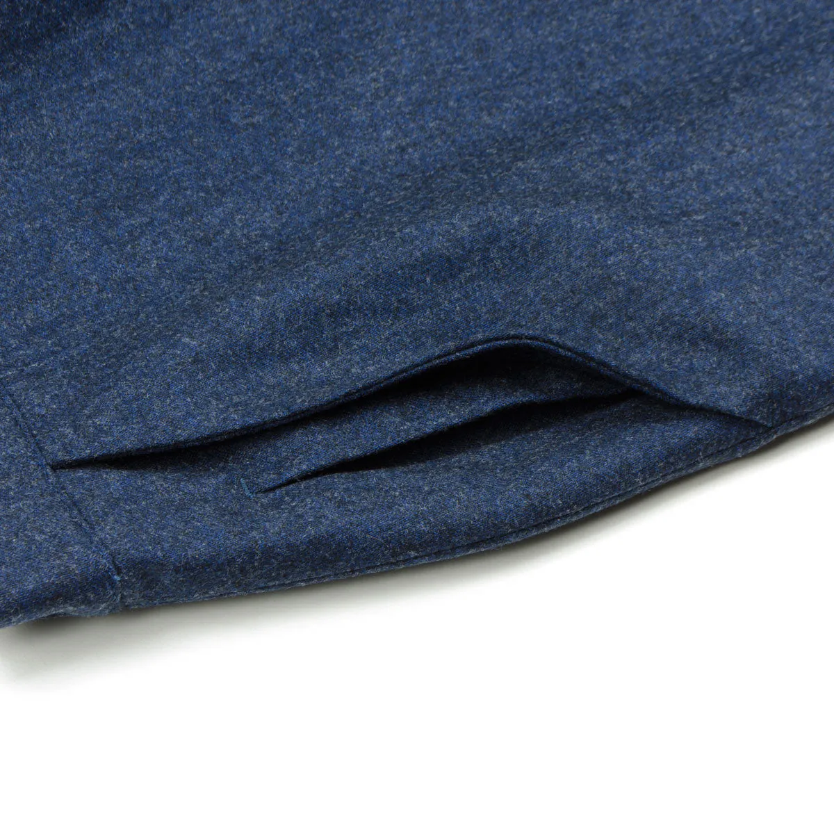 Coltesse - Natan Wool Trousers - Blue