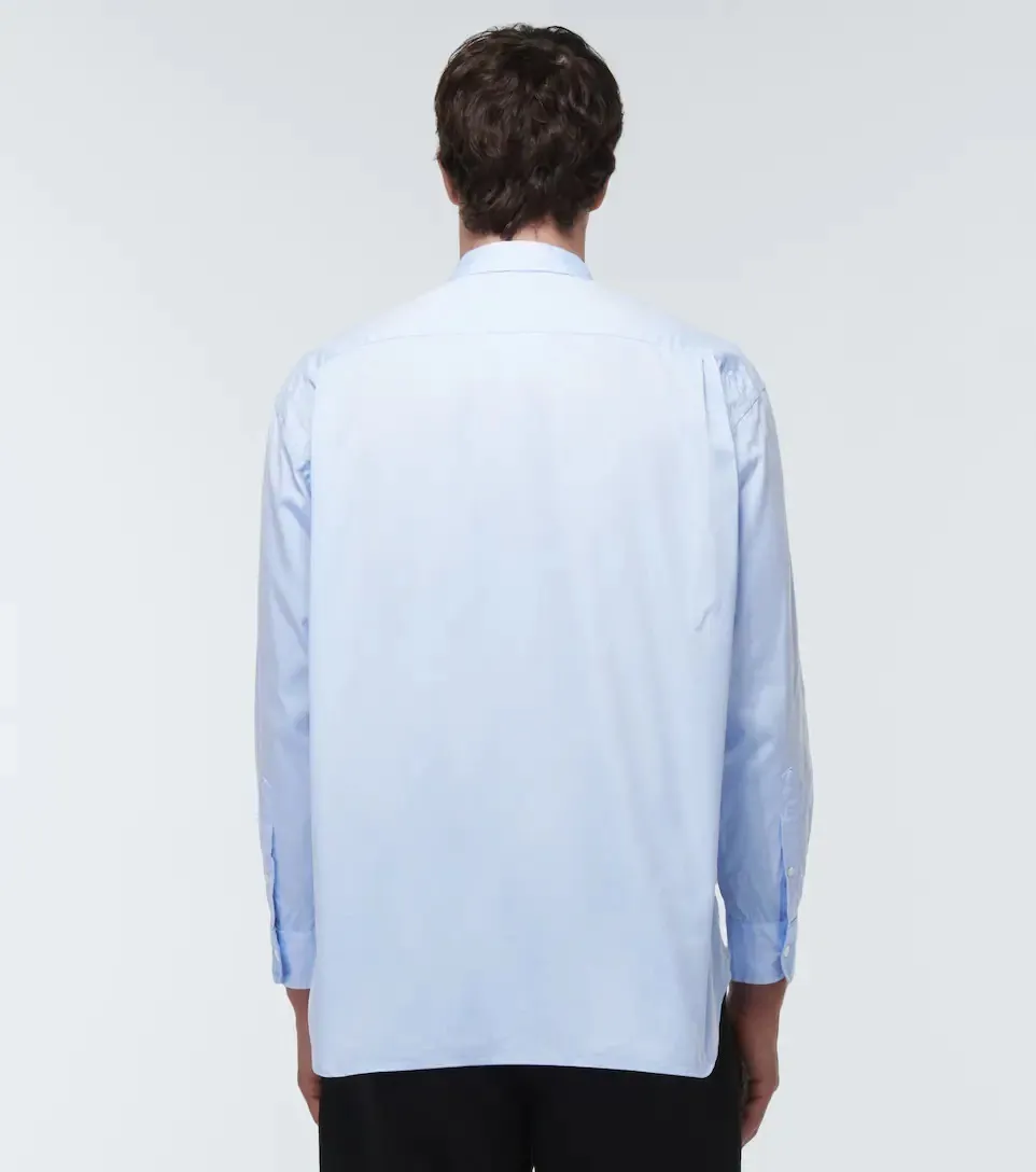 COMME des GARCONS  |Button-down Unisex Street Style Long Sleeves Plain Cotton