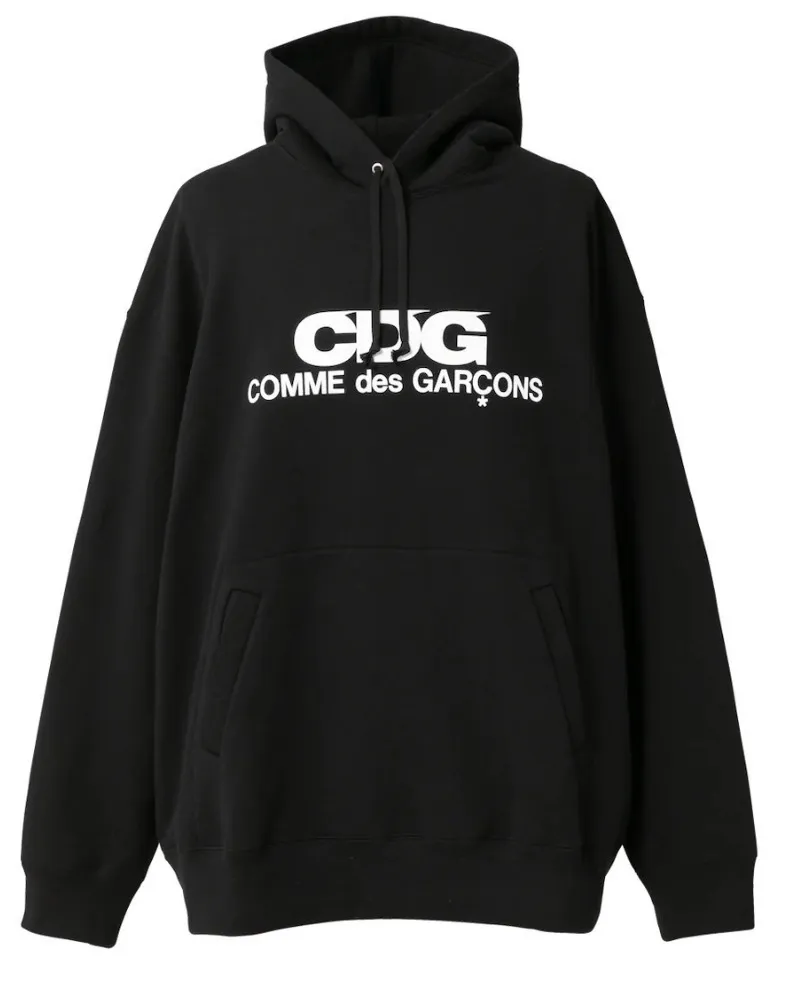 COMME des GARCONS  |Unisex Street Style Long Sleeves Cotton Oversized Logo