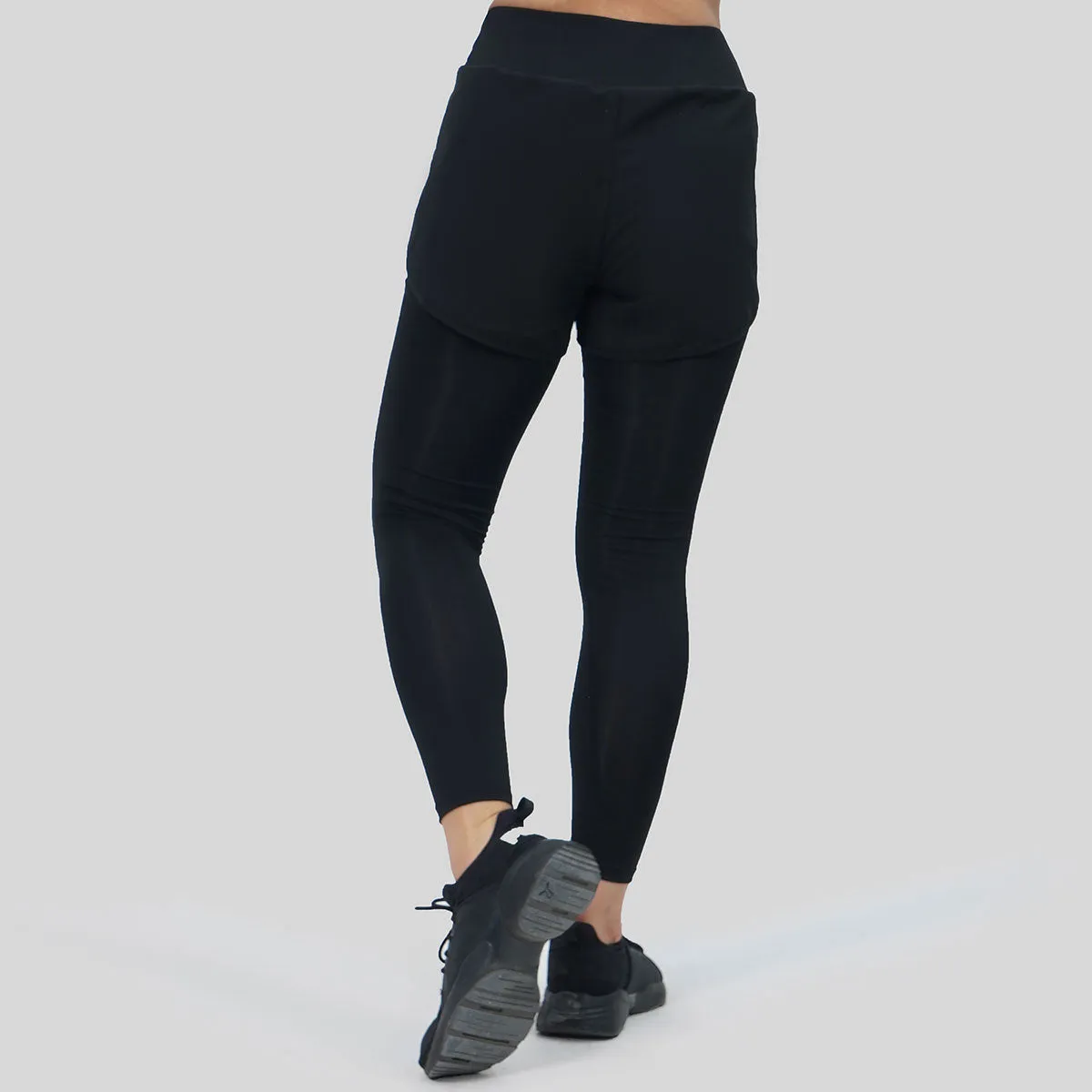 Compression Legging Shorts (Black)