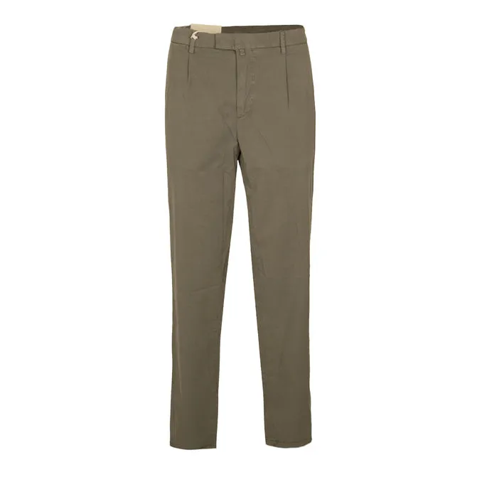 COTTON TROUSERS Man Green 