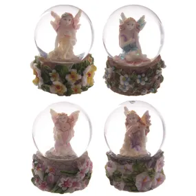 Cute Flower Fairy Mini Waterball Snow Globe FY73