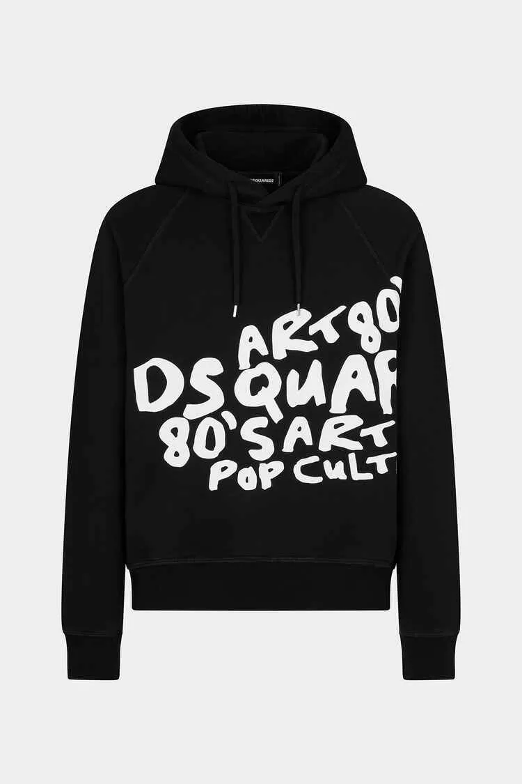 D SQUARED2  |Unisex Street Style Plain Logo Skater Style Luxury Hoodies