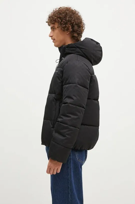 Daily Paper jacket Monogram Puffer Jacket men's black color 1000119