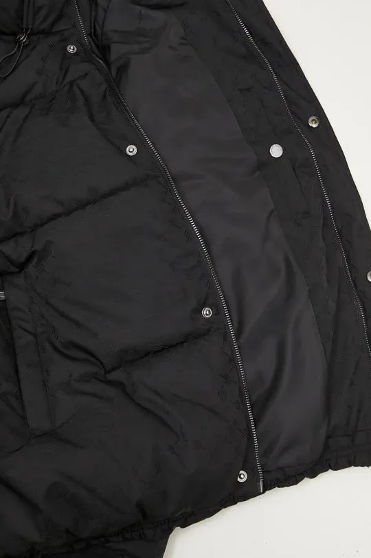 Daily Paper jacket Monogram Puffer Jacket men's black color 1000119