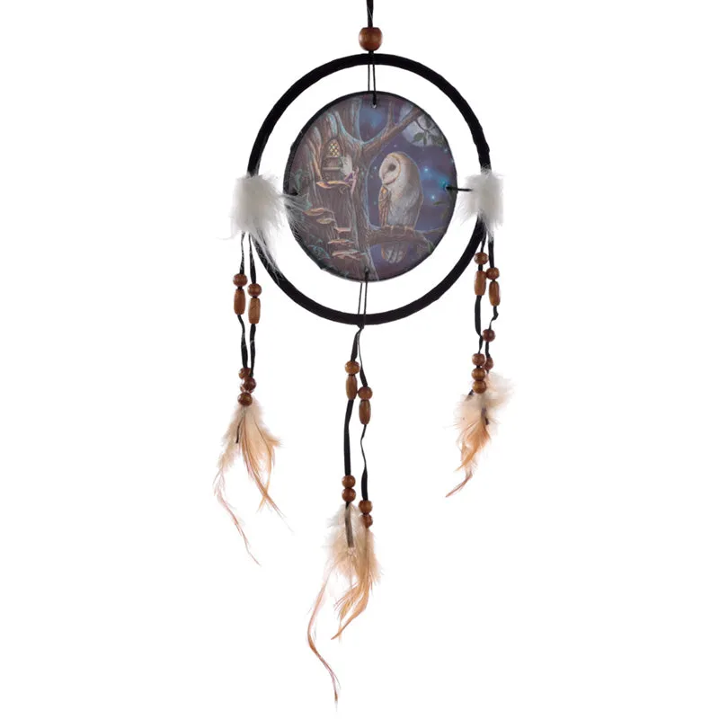 Dreamcatcher (Small) - Lisa Parker Fairy Tales Owl & Fairy DCPB06L