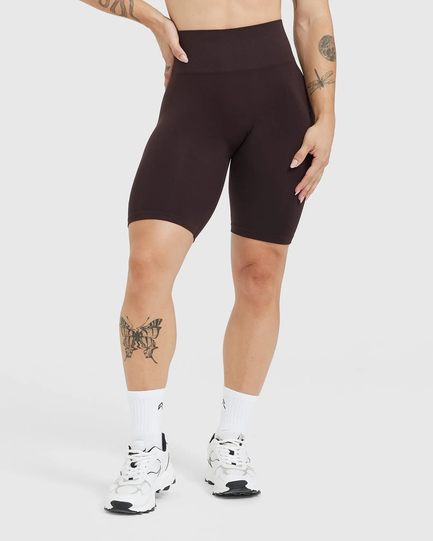 Effortless Seamless Cycling Shorts | 70% Cocoa