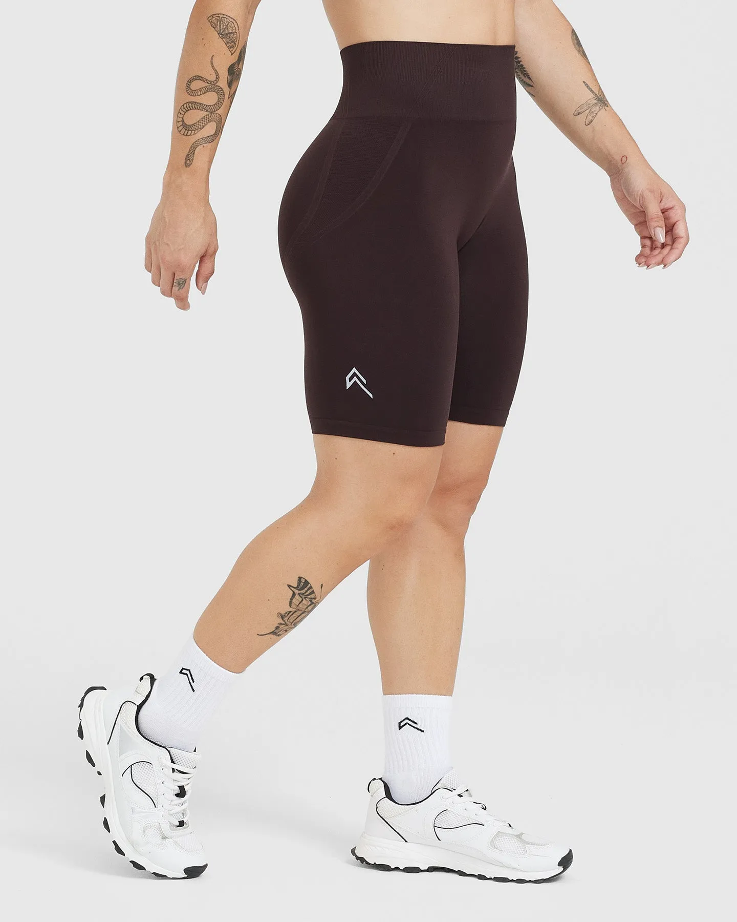 Effortless Seamless Cycling Shorts | 70% Cocoa