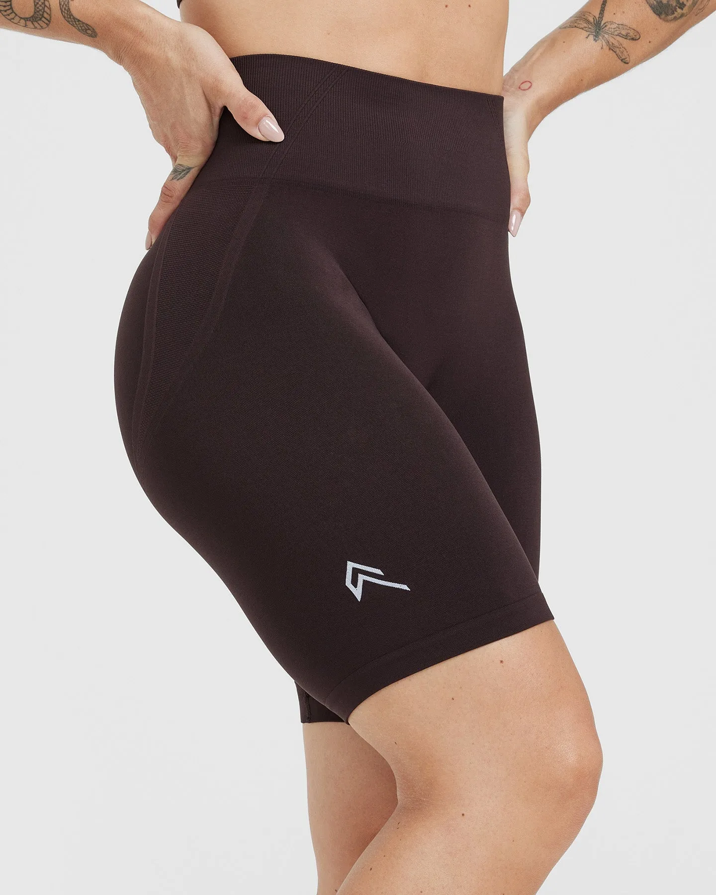 Effortless Seamless Cycling Shorts | 70% Cocoa