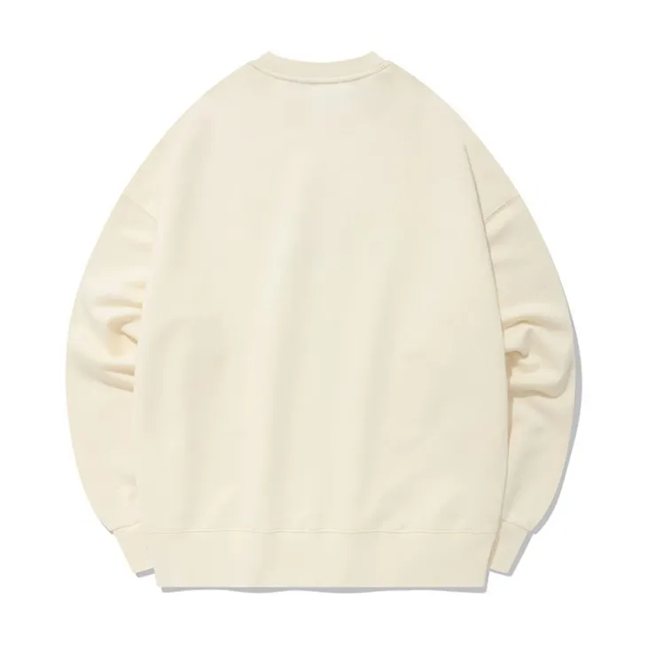 Fallett  |Crew Neck Unisex Street Style Long Sleeves Cotton Logo