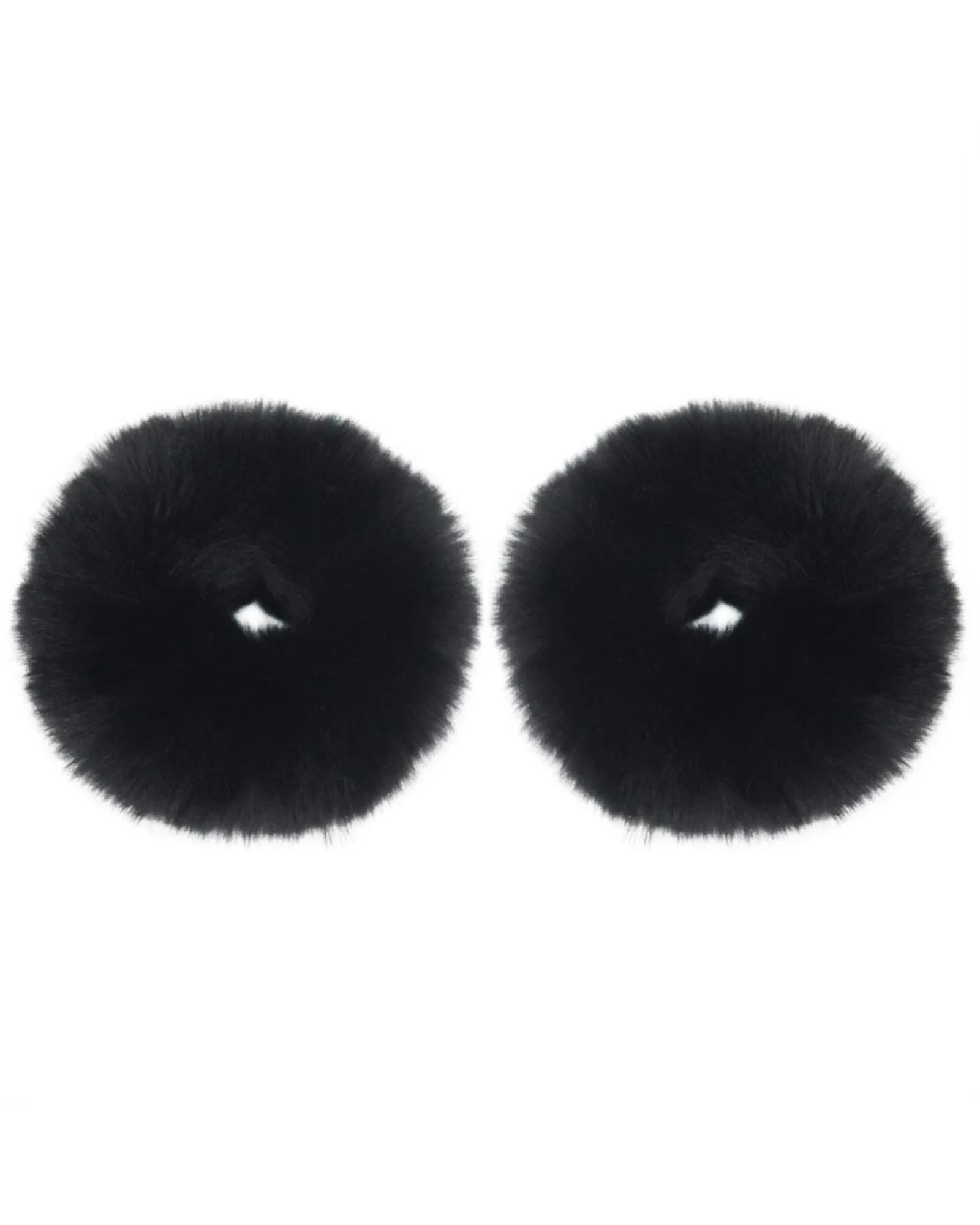 Faux Fur Hair Scrunchies