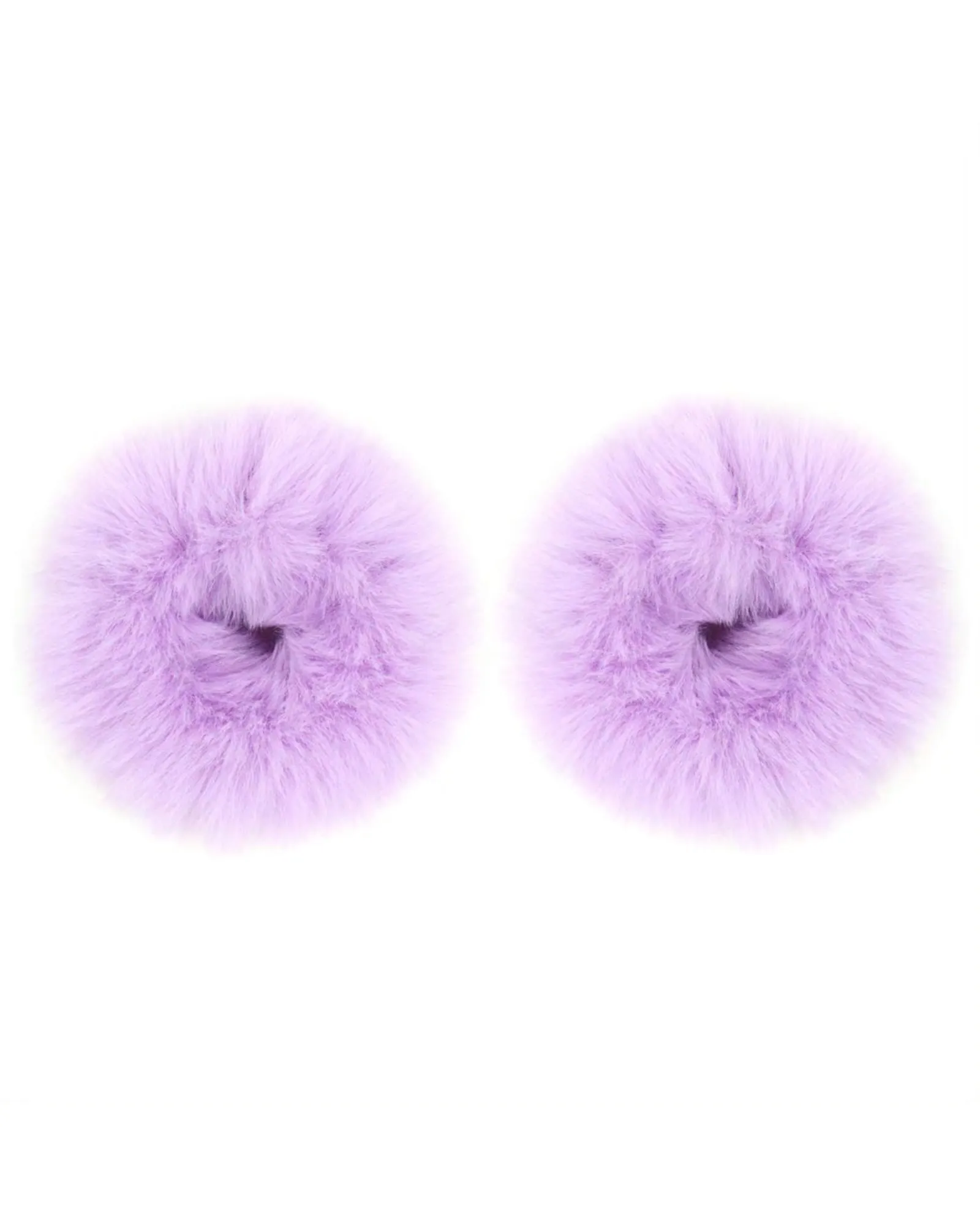 Faux Fur Hair Scrunchies