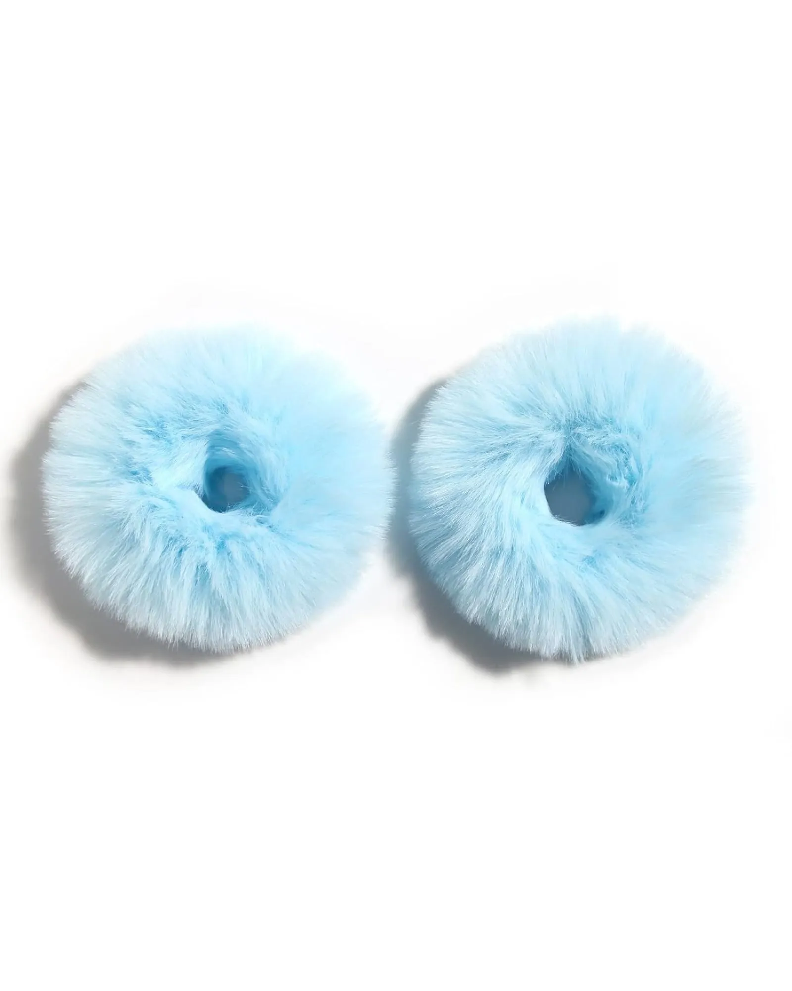 Faux Fur Hair Scrunchies