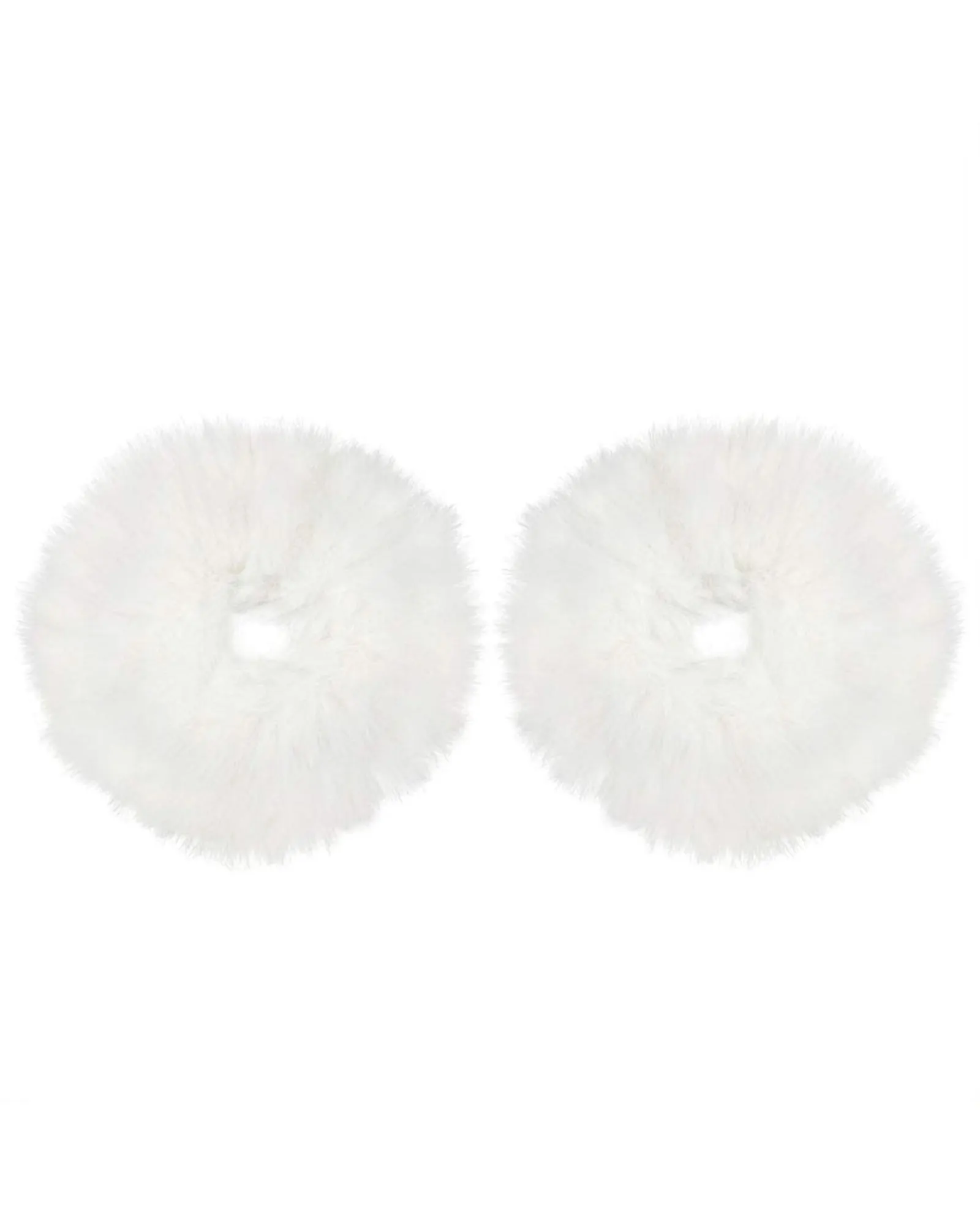 Faux Fur Hair Scrunchies