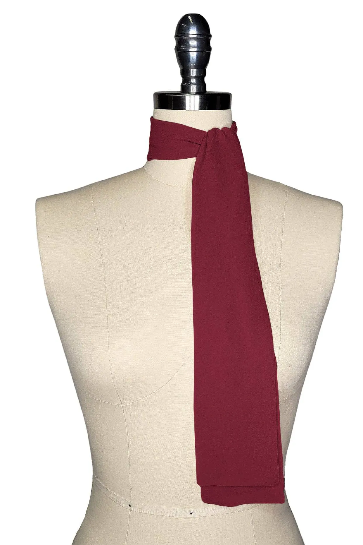 Florence Rectangle Scarf (Burgundy)